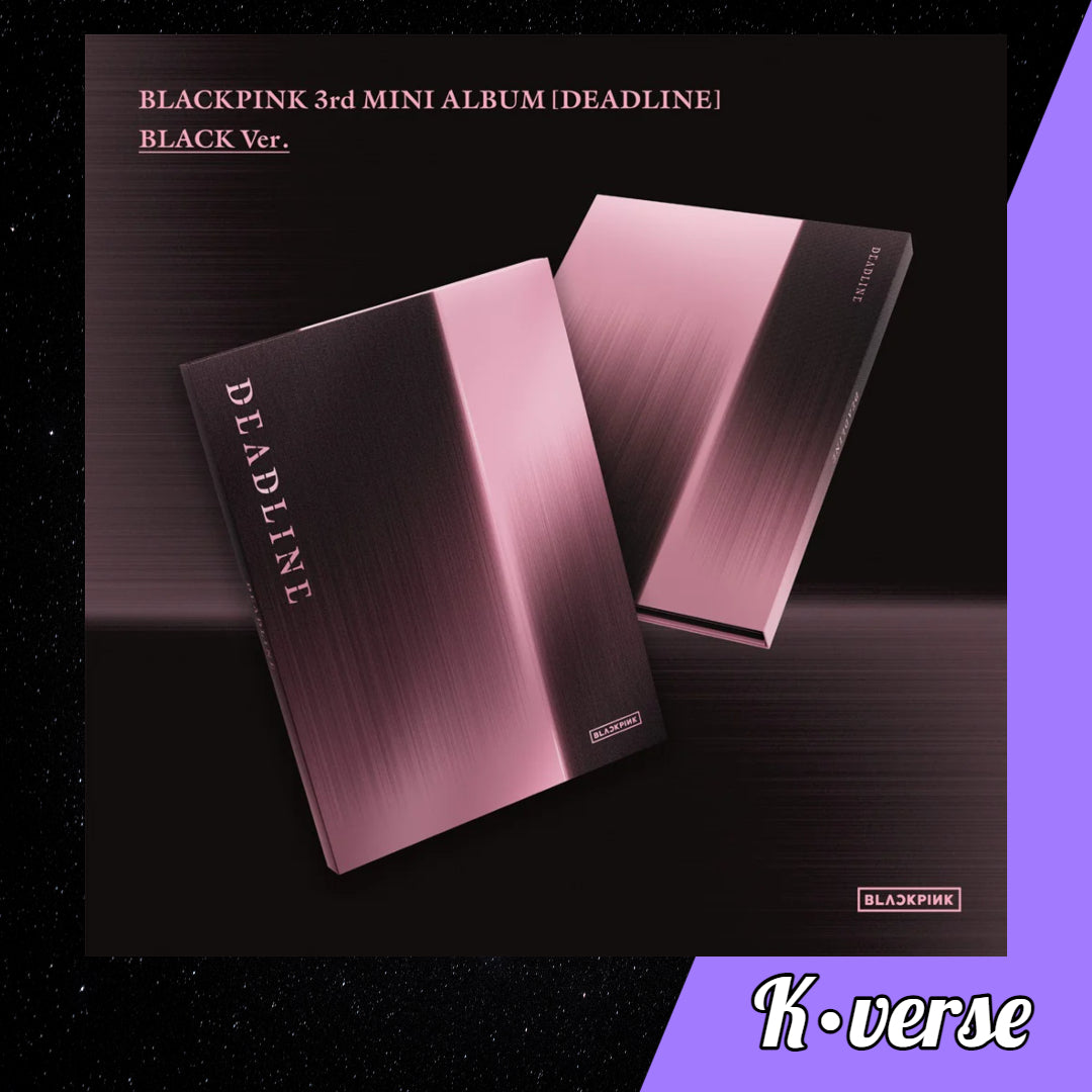 BLACKPINK 3rd Mini Album 'DEADLINE' ver. BLACK