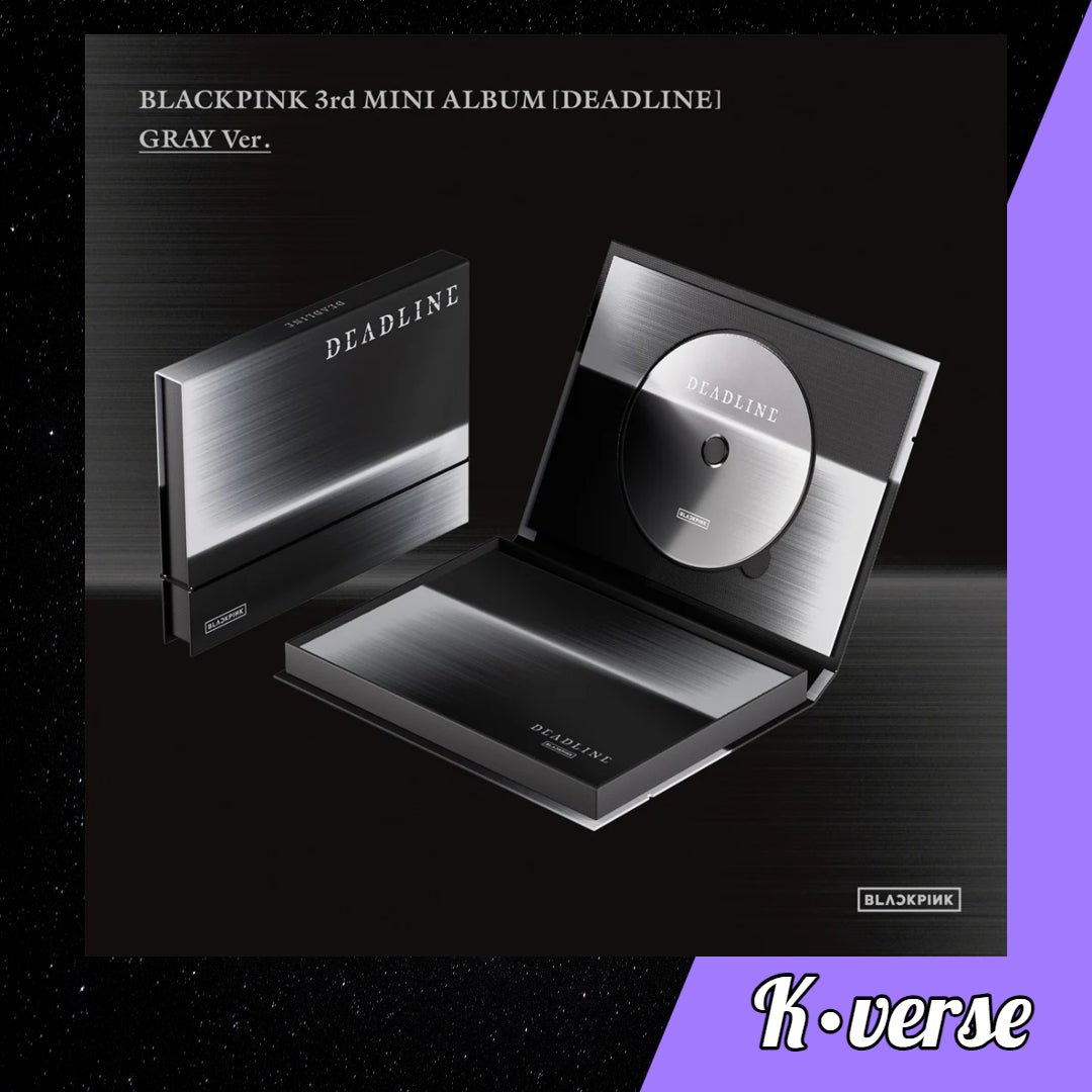 BLACKPINK 3rd Mini Album 'DEADLINE' ver. GRAY