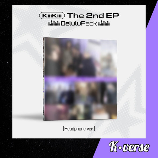 KiiiKiii 2nd EP Album 'Delulu Pack' ver. Headphone