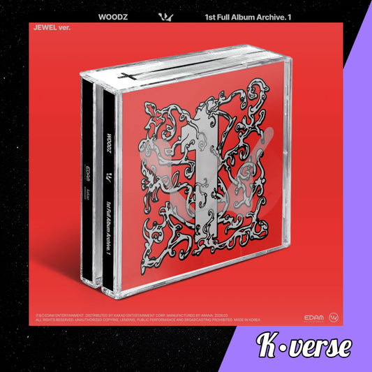 Preorder: WOODZ 1st Full Album 'Archive. 1' ver. Jewel