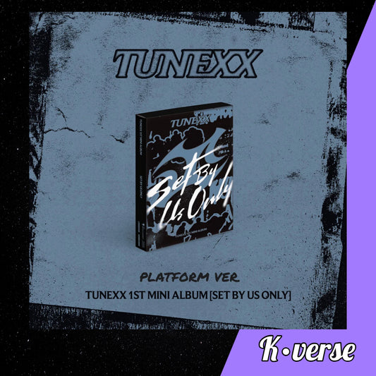 TUNEXX 1st Mini Album 'Set By Us Only' ver. Platform