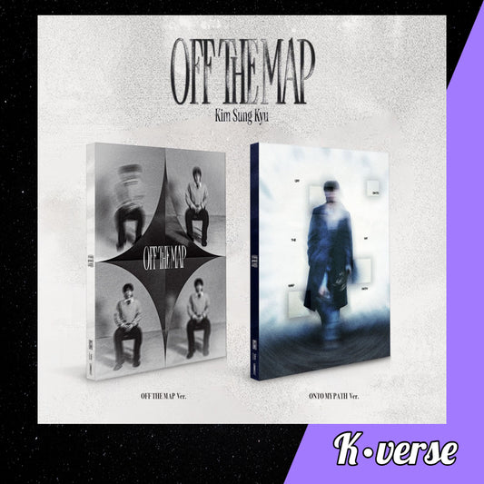 Preorder: Kim Sung Kyu 6th Mini Album 'OFF THE MAP'