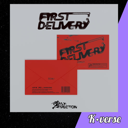 DAILY:DIRECTION 1st Single Album 'FIRST:DELIVERY' ver. Letter