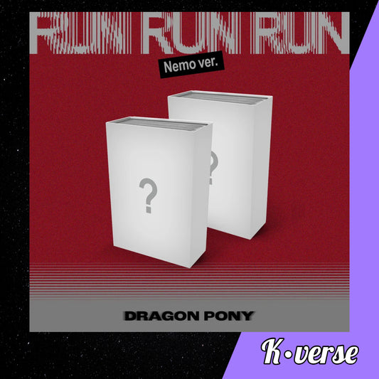 DRAGON PONY 3rd EP Album 'RUN RUN RUN' ver. Nemo