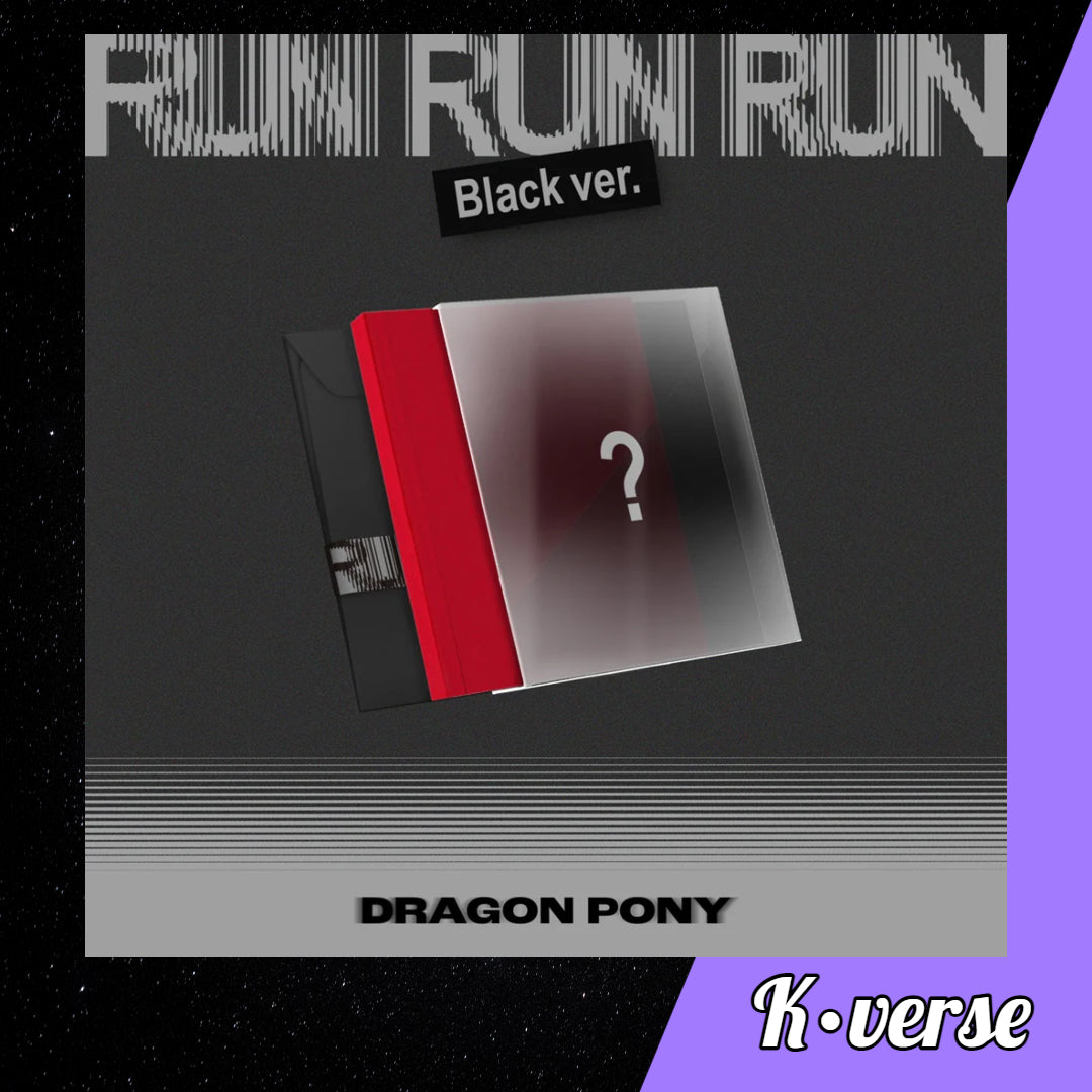 DRAGON PONY 3rd EP Album 'RUN RUN RUN'