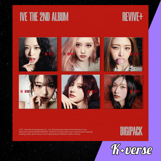 IVE 2nd Mini Album 'REVIVE+' ver. Digipack