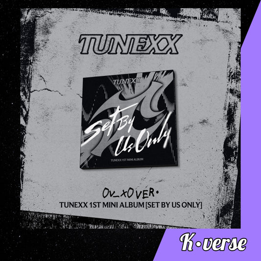Preorder: TUNEXX 1st Mini Album 'Set By Us Only' ver. 0v_x0