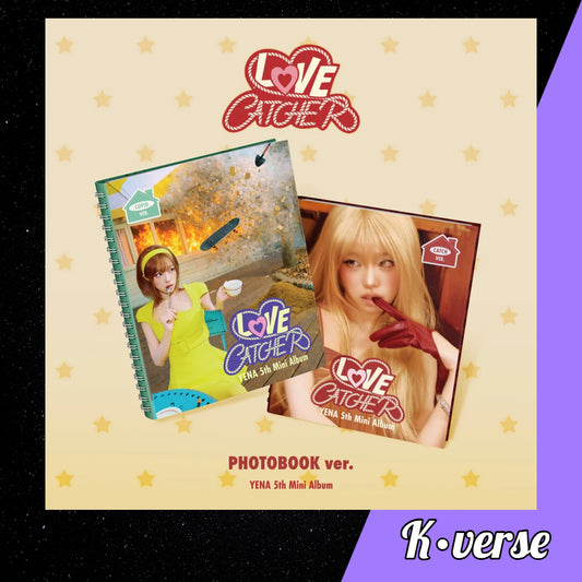 Preorder: YENA 5th Mini Album 'LOVE CATCHER'
