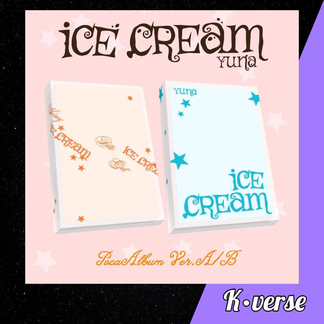 YUNA 1st EP Album 'ICE CREAM' ver. Pocaalbum