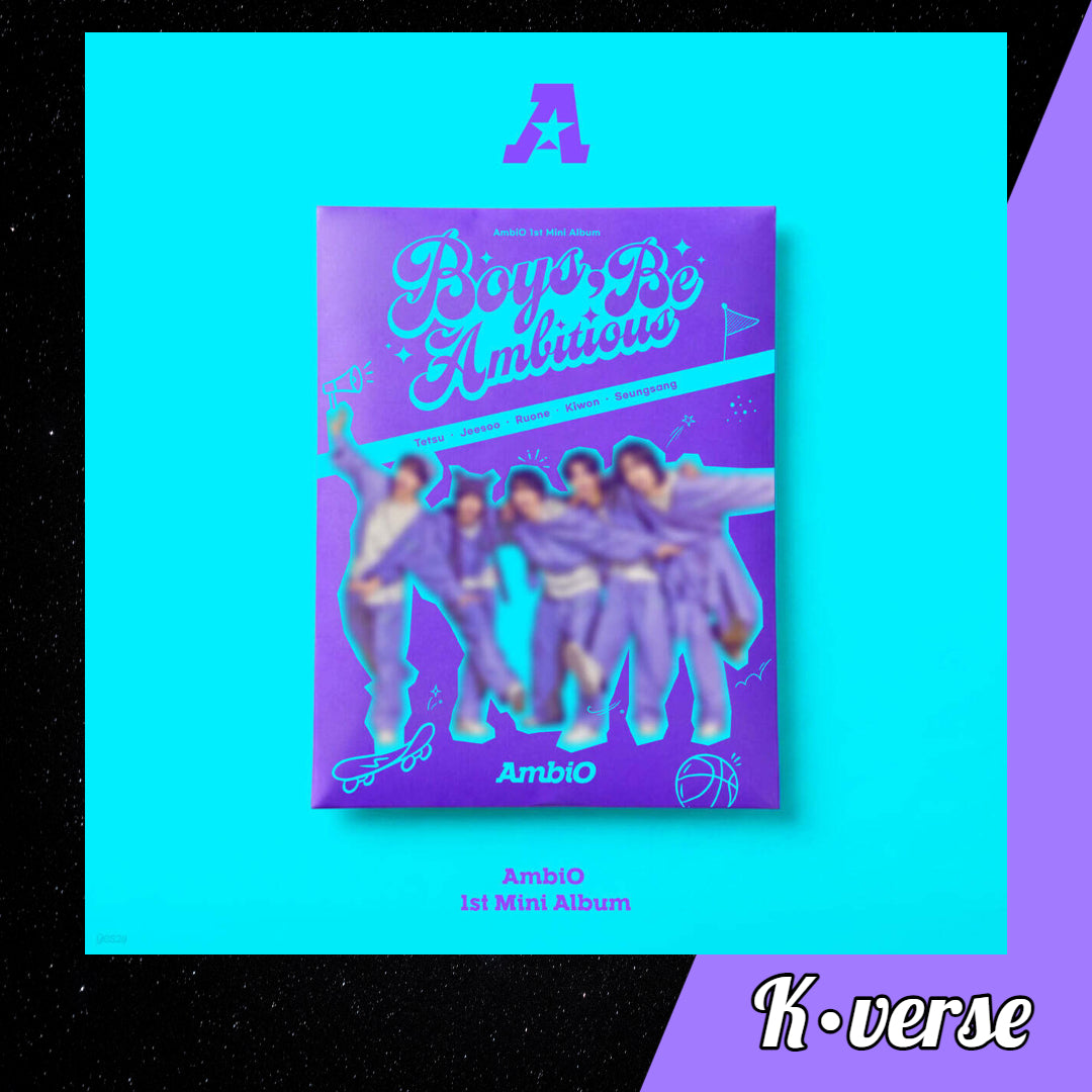 AmbiO 1st Mini Album 'Boys, Be Ambitious'