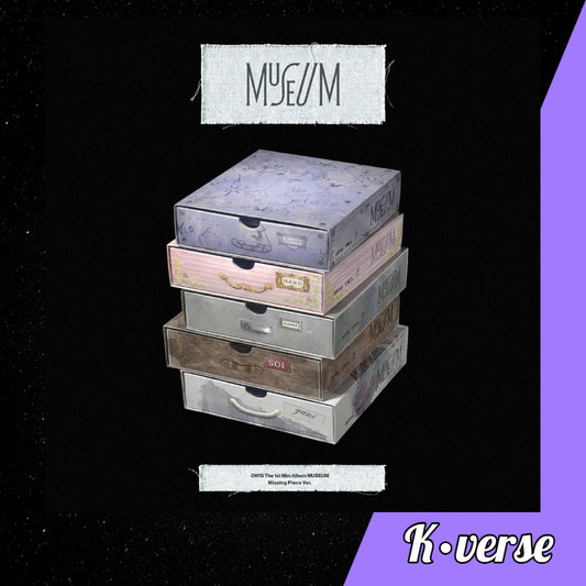 OWIS 1st Mini Album 'MUSEUM' ver. Missing Piece