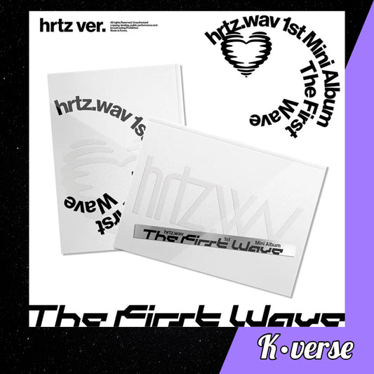 HRTZ.WAV 1st Mini Album 'The First Wave' ver. hrtz