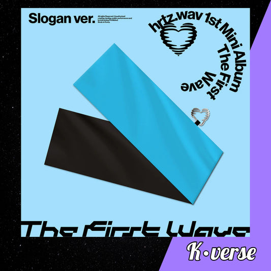 HRTZ.WAV 1st Mini Album 'The First Wave' ver. Slogan