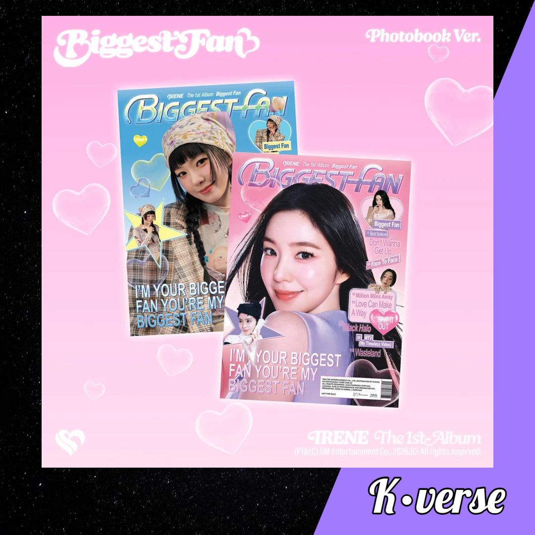 IRENE 1st Album 'Biggest Fan' ver. Photobook