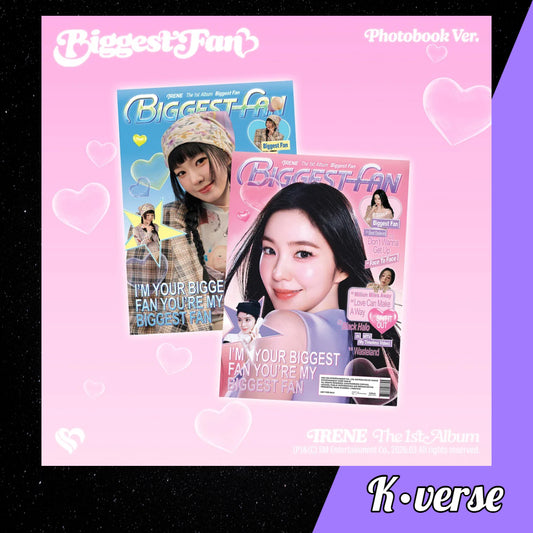 IRENE 1st Album 'Biggest Fan' ver. Photobook