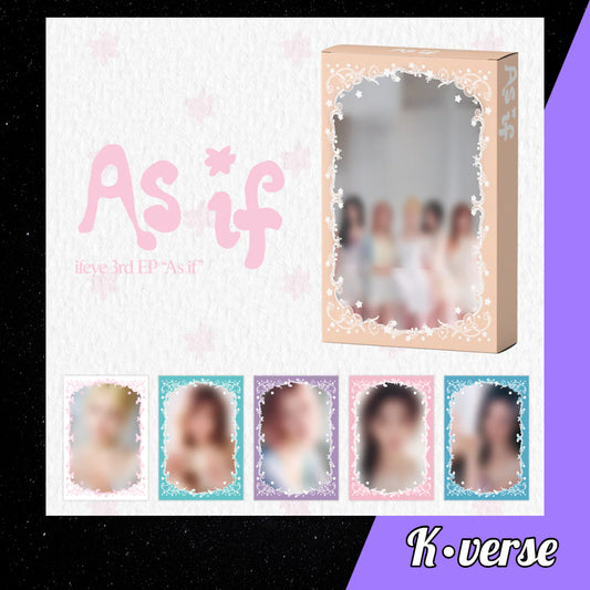 ifeye 3rd EP 'As if' ver. Platform