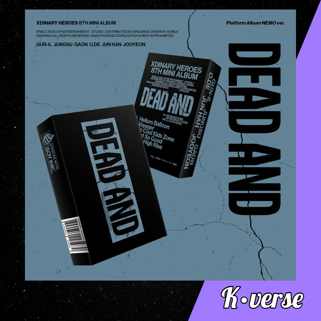 XDINARY HEROES 8th Mini Album 'DEAD AND' ver. Nemo