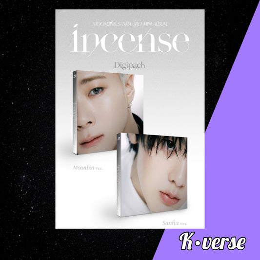 MOONBIN & SANHA 3rd Mini Album 'incense' ver. Digipack