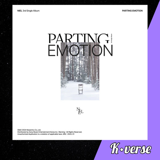 NIEL 3rd Single Album 'PARTING EMOTION'