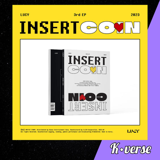 LUCY 3rd EP Album 'INSERT COIN'