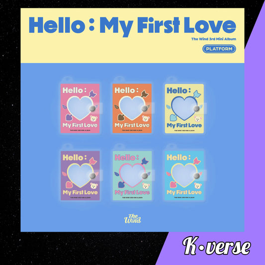 THE WIND 3rd Mini Album 'Hello: My First Love' ver. Platform