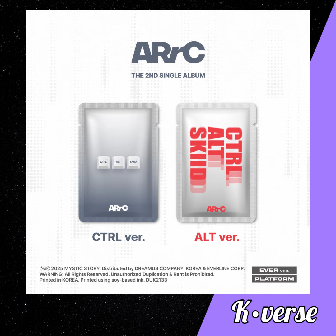 ARrC 2nd Single Album 'CTRL+ALT+SKIID'