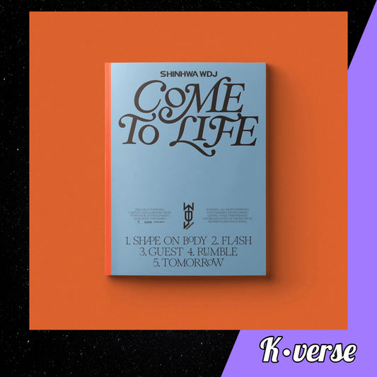 SHINHWA WDJ 1st Mini Album 'COME TO LIFE'