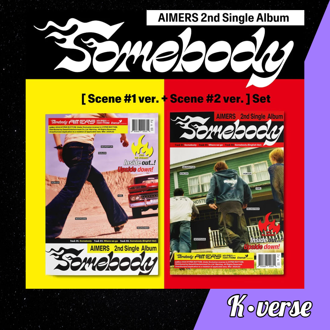 AIMERS 2nd Single Album 'Somebody'