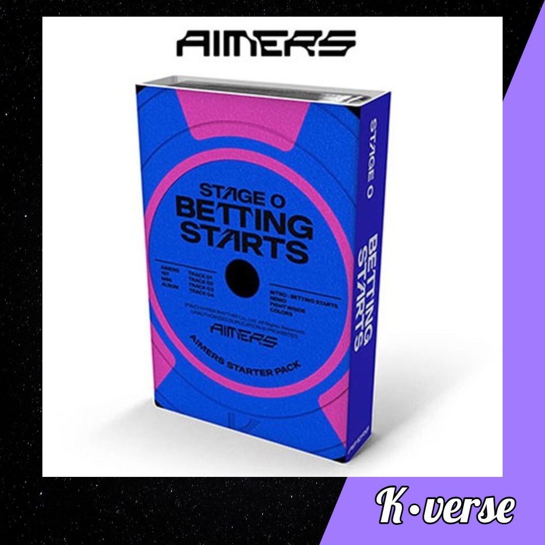 AIMERS 1st Mini Album 'STAGE 0. BETTING STARTS' ver. Nemo