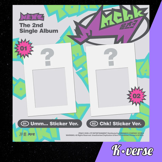 NEXZ 2nd Single Album 'Mmchk' ver. Sticker