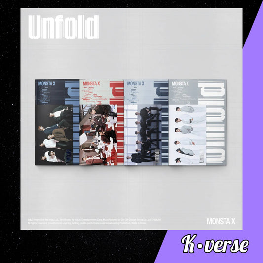 MONSTA X English Album 'Unfold'