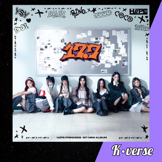 Preorder: H//PE PRINCESS 1st Mini Album '17.7' ver. Limited B