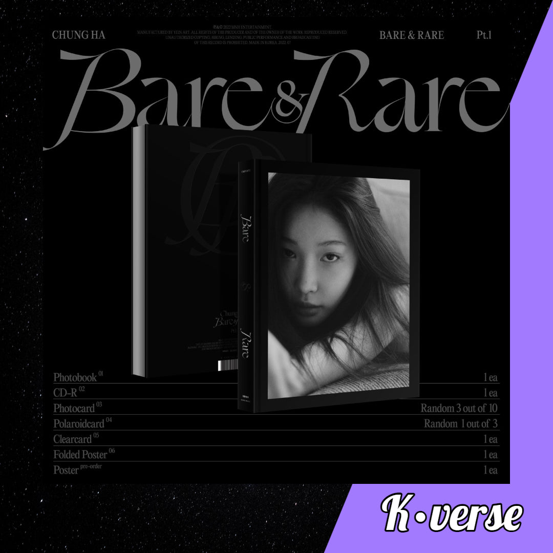 CHUNG HA 2nd Album 'Bare&Rare Pt. 1'