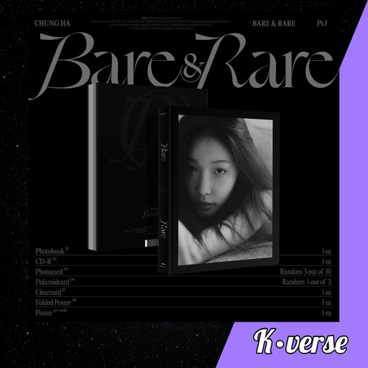 CHUNG HA 2nd Album 'Bare&Rare Pt. 1'