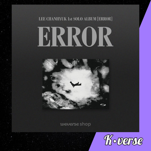 LEE CHANHYUK 1st Solo Album 'ERROR'