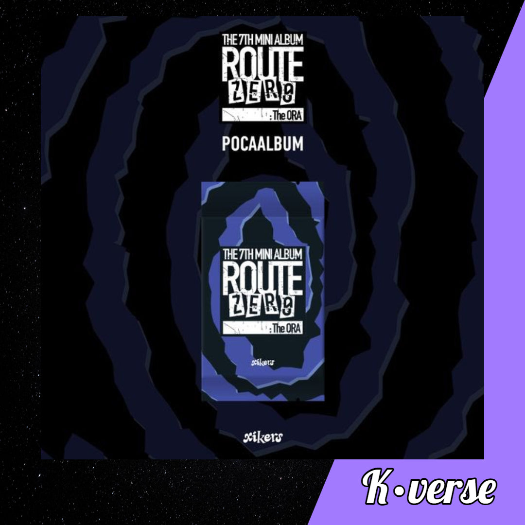 XIKERS 7th Mini Album 'ROUTE ZERO: The ORA' ver. Pocaalbum