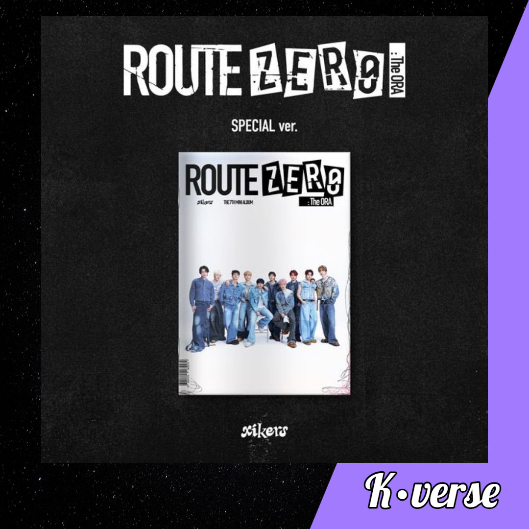XIKERS 7th Mini Album 'ROUTE ZERO: The ORA' ver. Special
