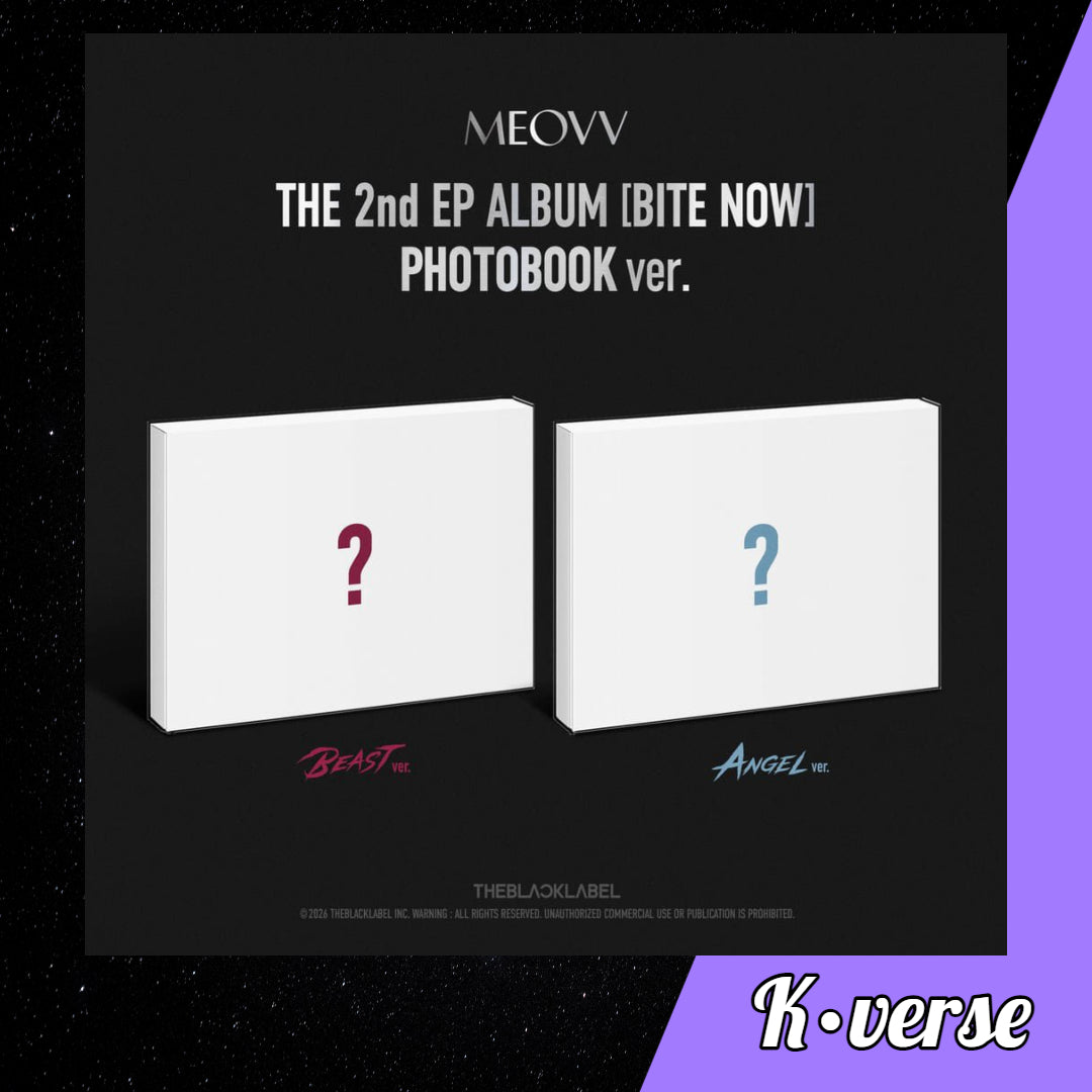 Preorder: MEOVV 2nd EP Album 'BITE NOW' ver. Photobook