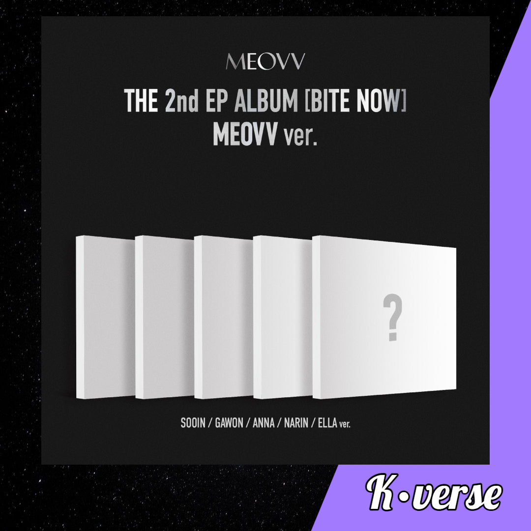 Preorder: MEOVV 2nd EP Album 'BITE NOW' ver. MEOVV