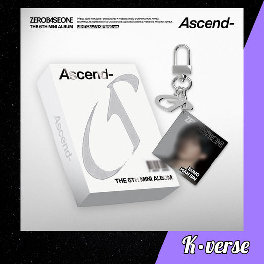 ZEROBASEONE 6th Mini Album 'Ascend-' ver. Keyring