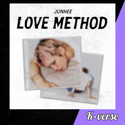 JUNHEE 2nd Mini Album 'LOVE METHOD'