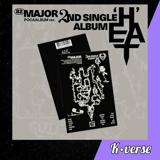 82MAJOR 2nd Single Album 'HEAT' ver. Pocaalbum