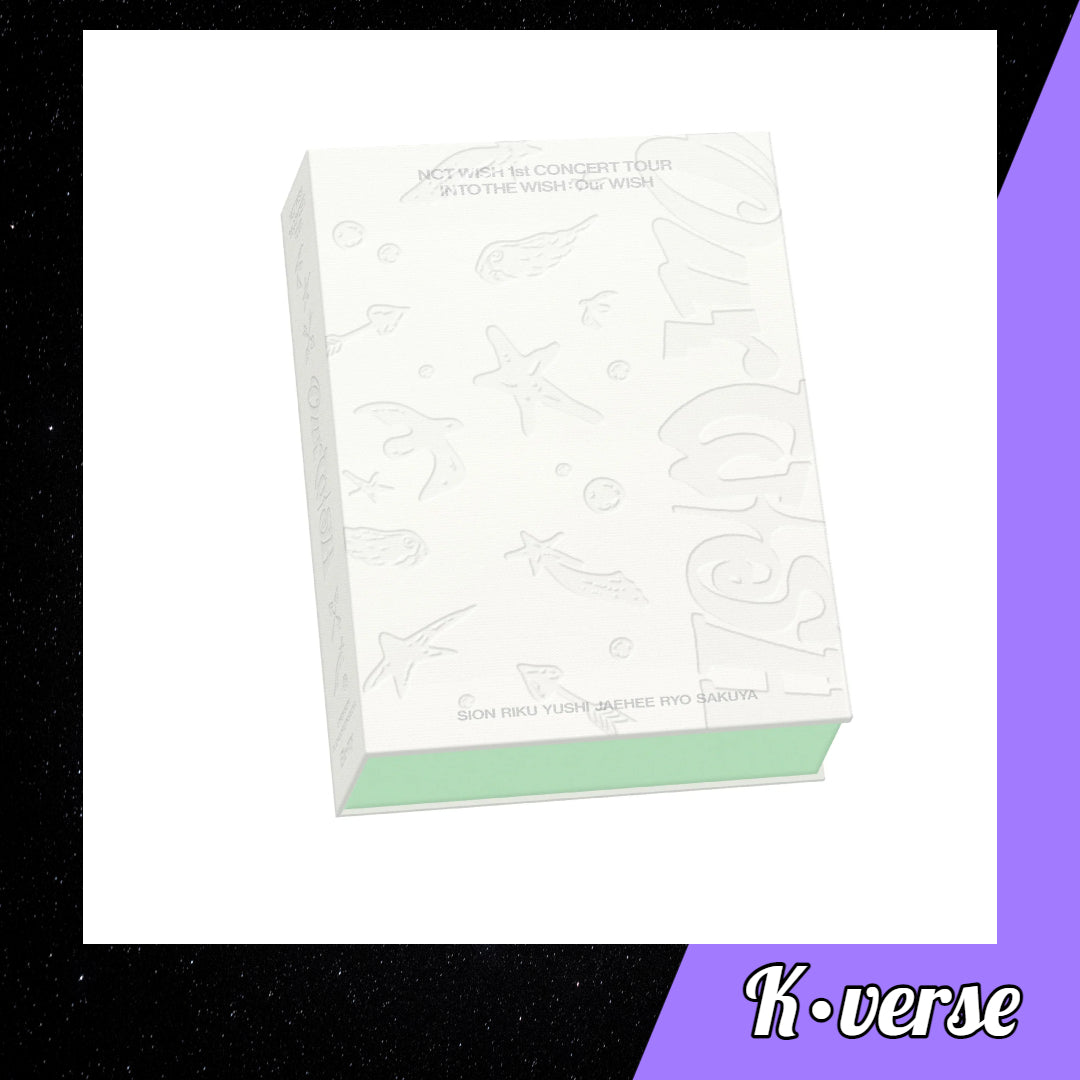 Preorder: NCT WISH 1st CONCERT TOUR : INTO THE WISH - OUR WISH' ver. Blu-Ray