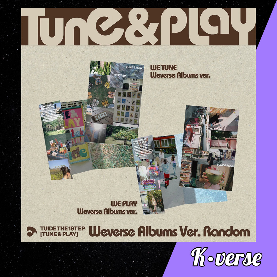 Preorder: TUIDE 1st EP 'TUNE & PLAY' ver. Weverse
