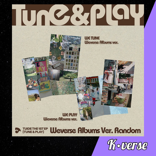 TUIDE 1st EP 'TUNE & PLAY' ver. Weverse