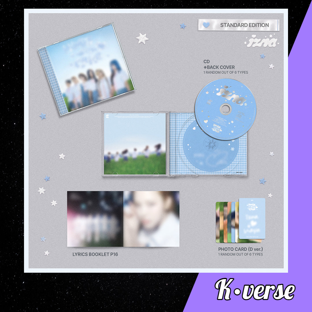 Preorder: IZNA Japan 1st Mini Album 'HANDLE WITH CARE' ver. Standard