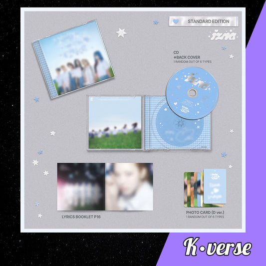Preorder: IZNA Japan 1st Mini Album 'HANDLE WITH CARE' ver. Standard