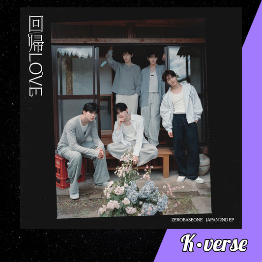 ZEROBASEONE Japan 2nd EP Album '回帰LOVE' ver. Regular