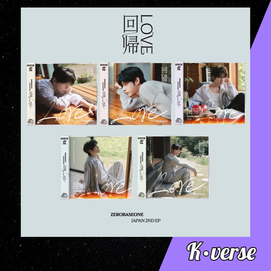 ZEROBASEONE Japan 2nd EP Album '回帰LOVE' ver. Solo Jacket