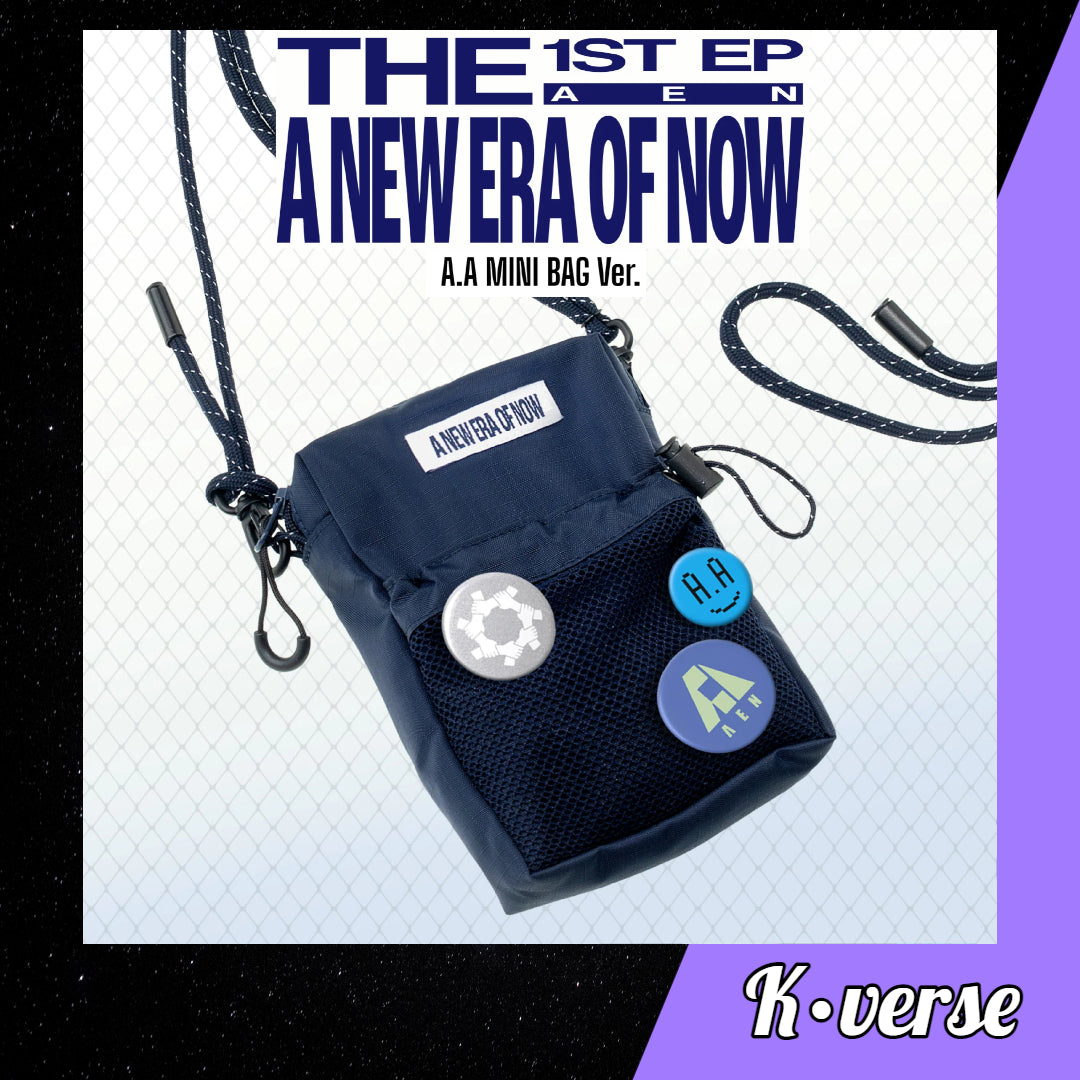 Preorder: AEN 1st EP Album 'A NEW ERA OF NOW' ver. A.A Mini Bag